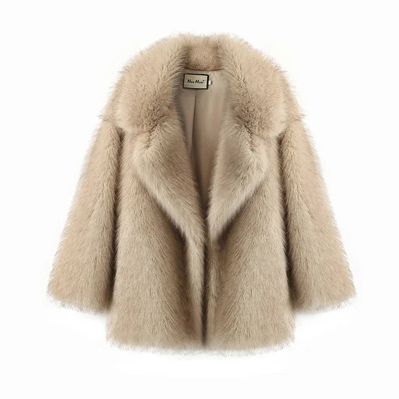 Oversized Fur Coat