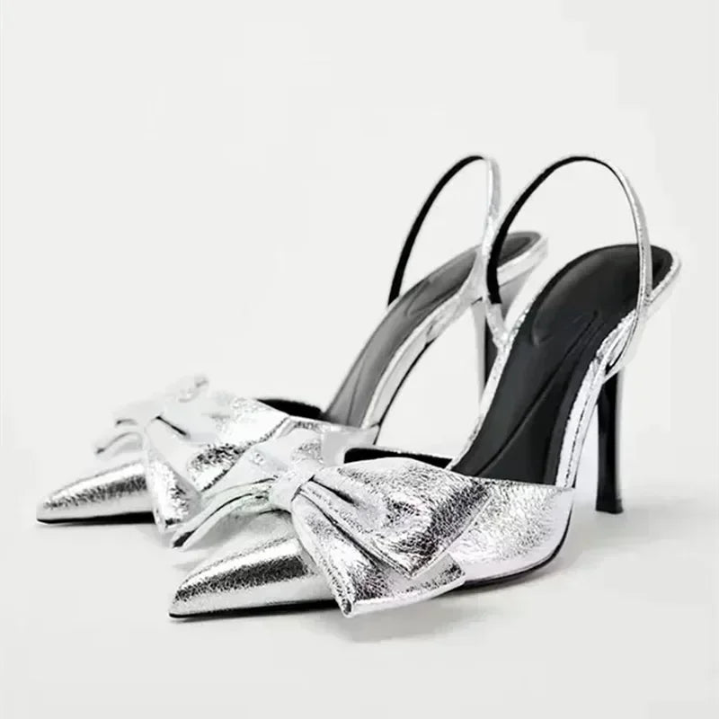 Elegant Bow Sandals