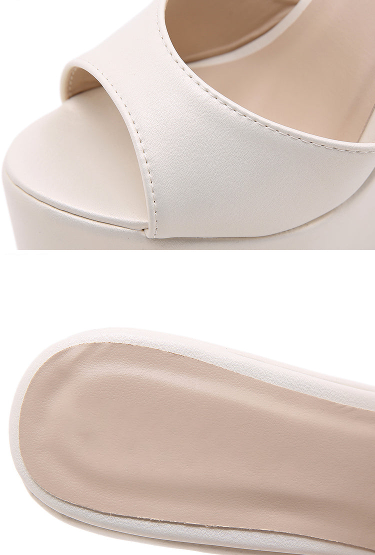 Peep Toe Wedge