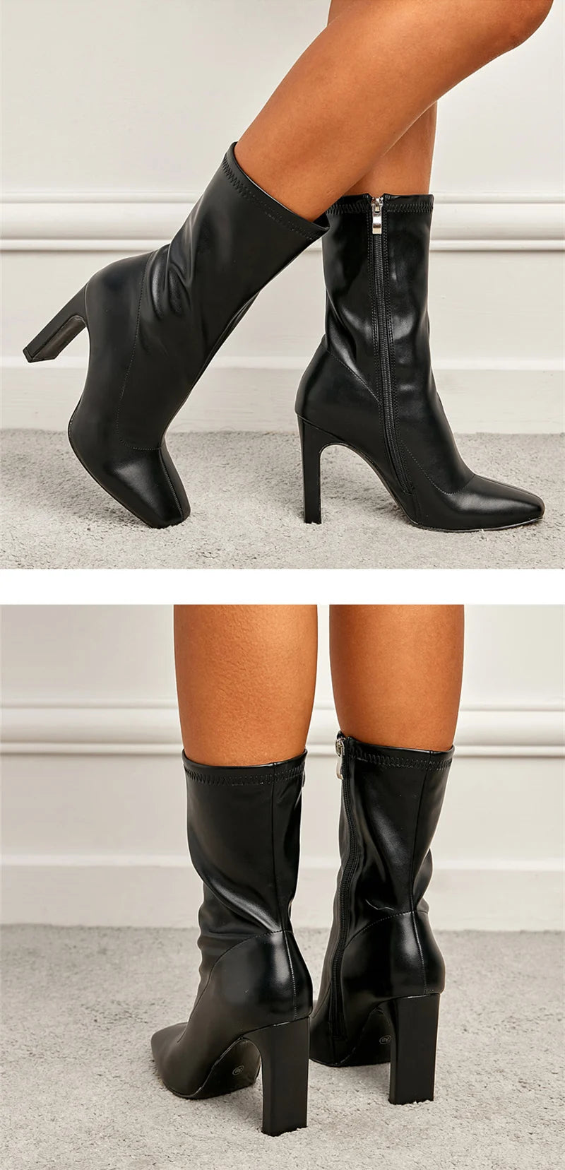 Square Heel Boot