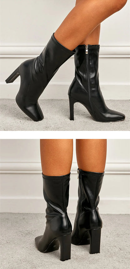 Square Heel Boot