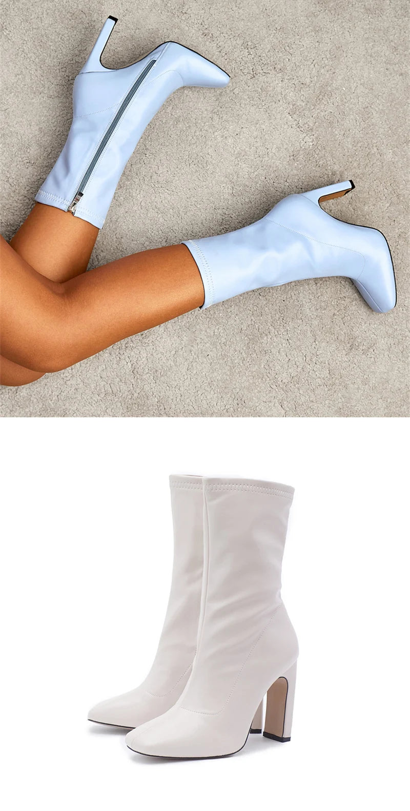 Square Heel Boot