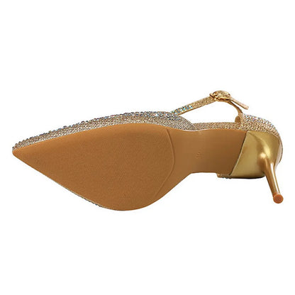 Rhinestones Pumps