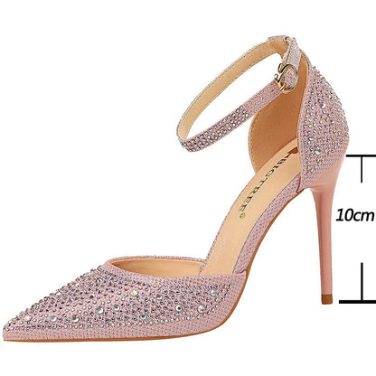 Rhinestones Pumps