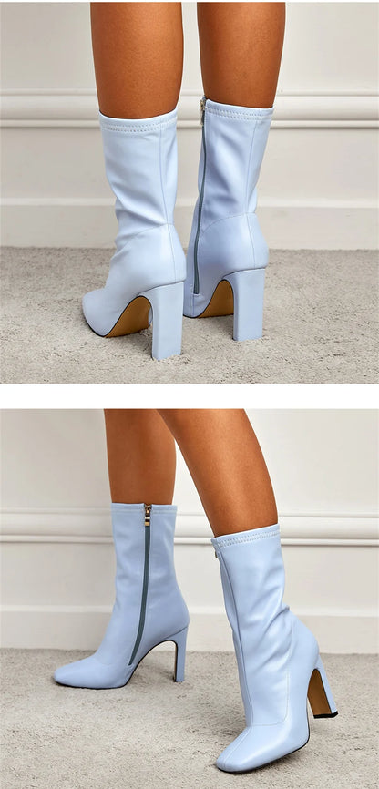 Square Heel Boot