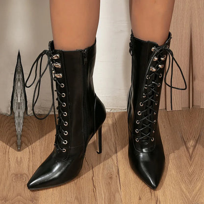 Zip Lace-Up Chelsea Boot