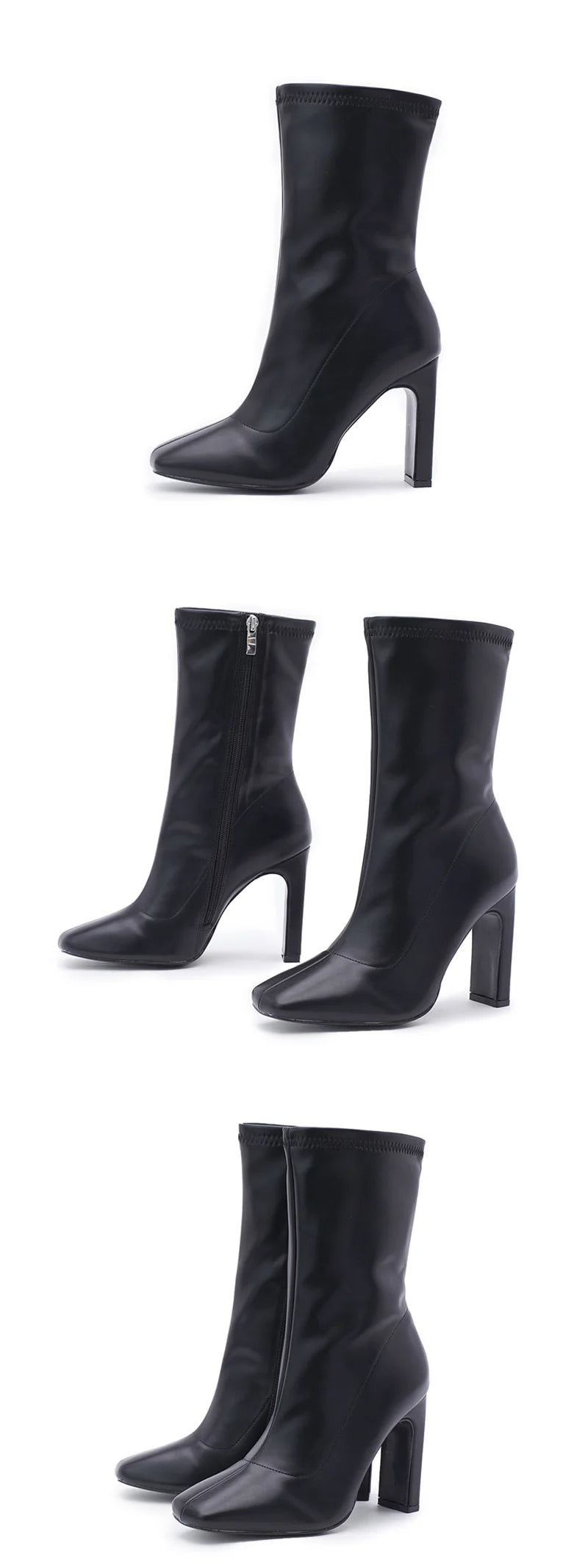 Square Heel Boot