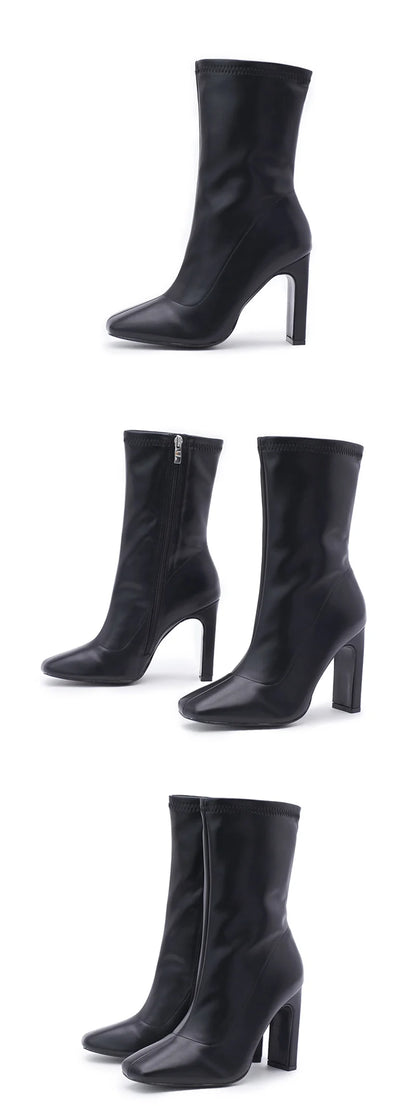 Square Heel Boot