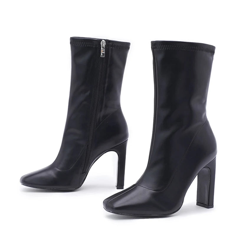 Square Heel Boot