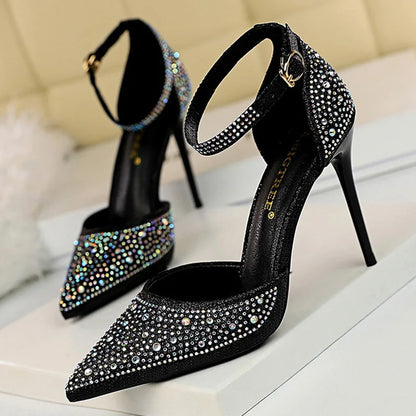 Rhinestones Pumps