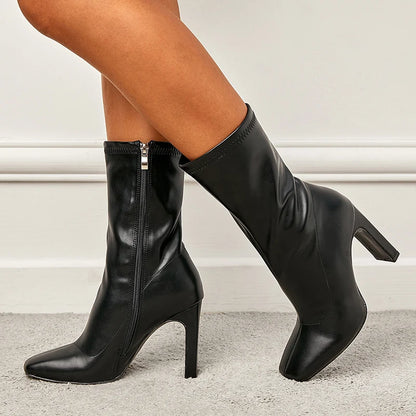 Square Heel Boot
