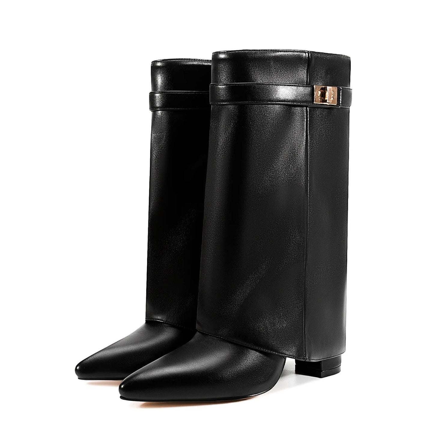 Metal Buckle Boot
