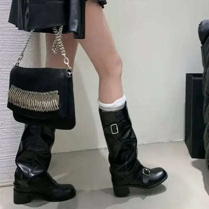 Rock Leather Boots