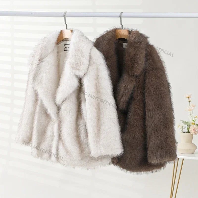 Oversized Fur Coat