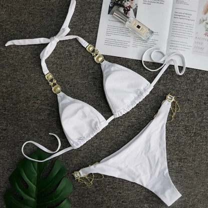 Rhinestone Diamond Bikini