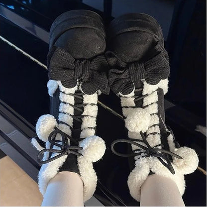 Sweet Lolita Mid-Calf Boots