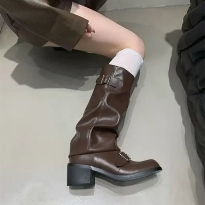 Rock Leather Boots