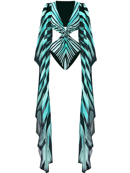 Long Sleeve One Piece  Bodysuit