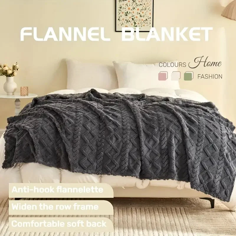Ultra-Soft 3D Plush Blanket