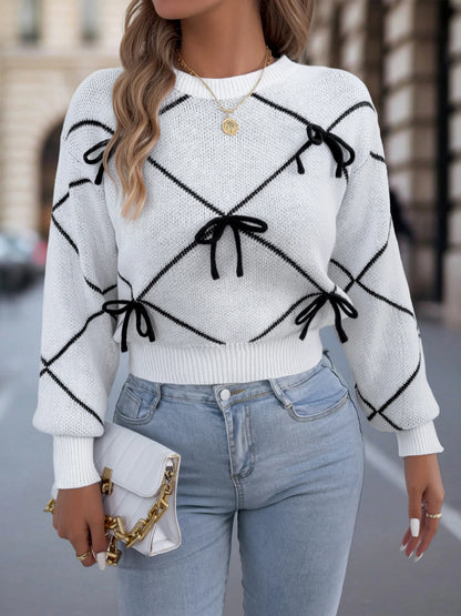 Bow Knit Sweater