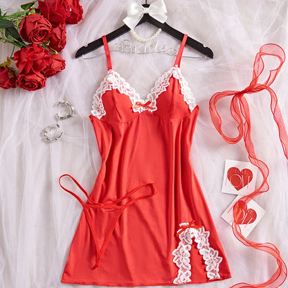 Transparent Lace Patchwork