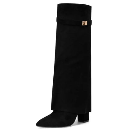 Metal Buckle Boot