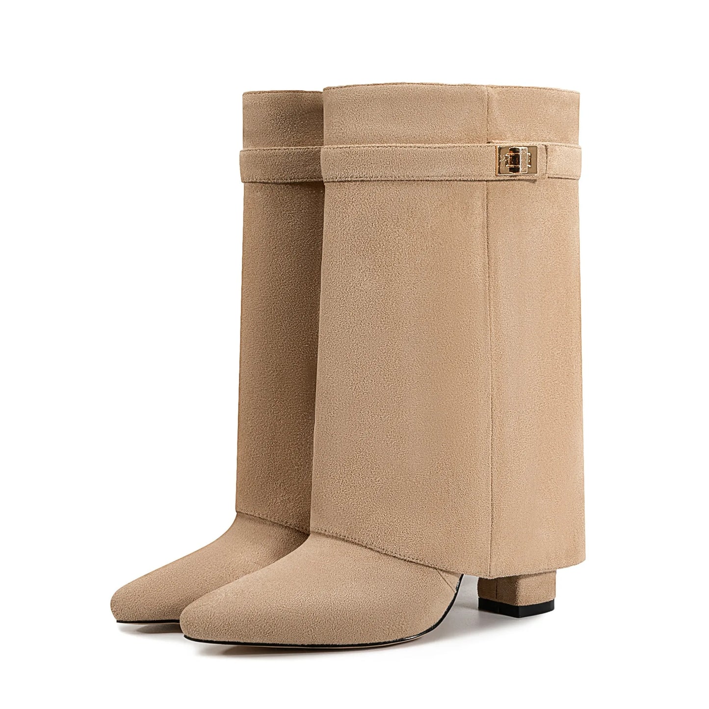 Metal Buckle Boot