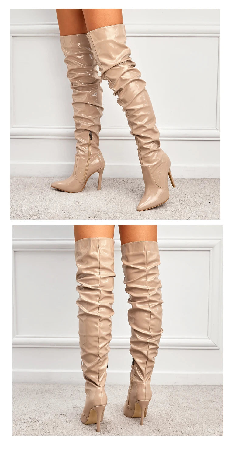 Eilyken Patent Leather Boot