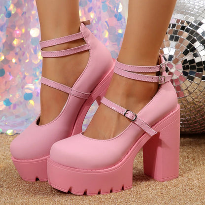 Lolita Chunk Pumps