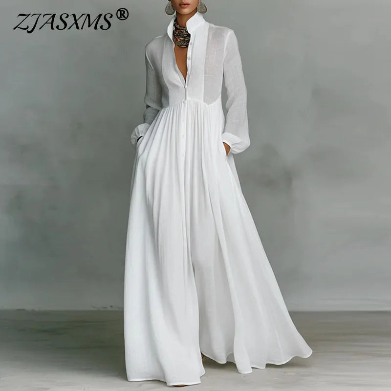 French Style Maxi Dress