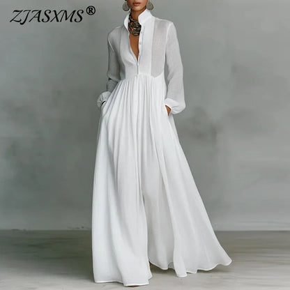 French Style Maxi Dress