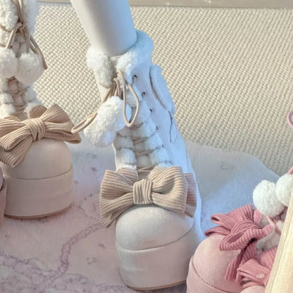 Sweet Lolita Mid-Calf Boots