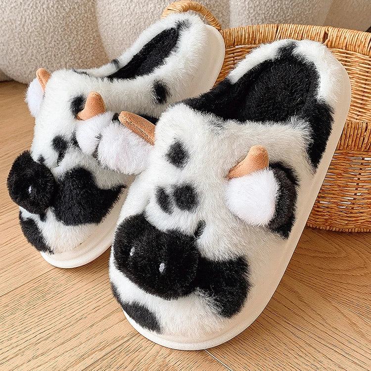 Cozy Cow Slippers