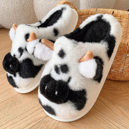 Cozy Cow Slippers
