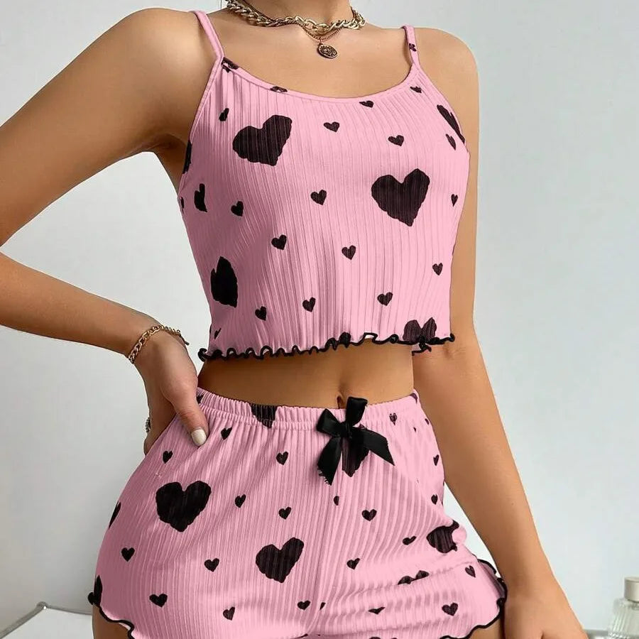 Heart Pajama Set