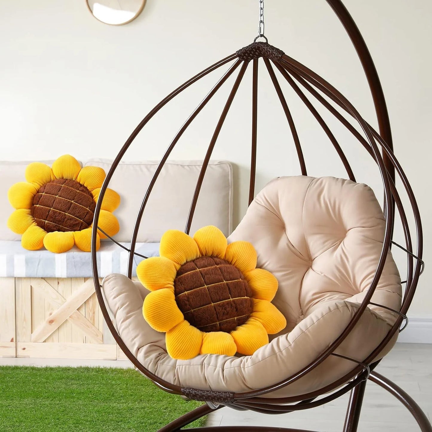 Sunflower Throw Pillow