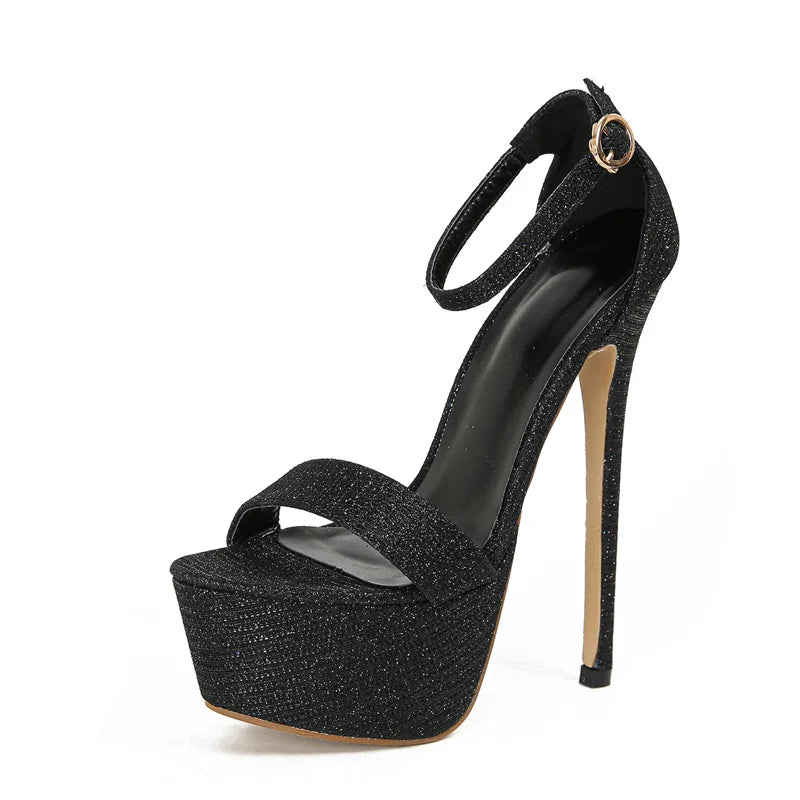 Sequined Catwalk Stiletto