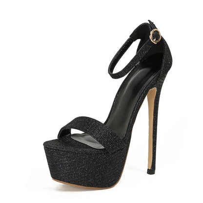 Sequined Catwalk Stiletto