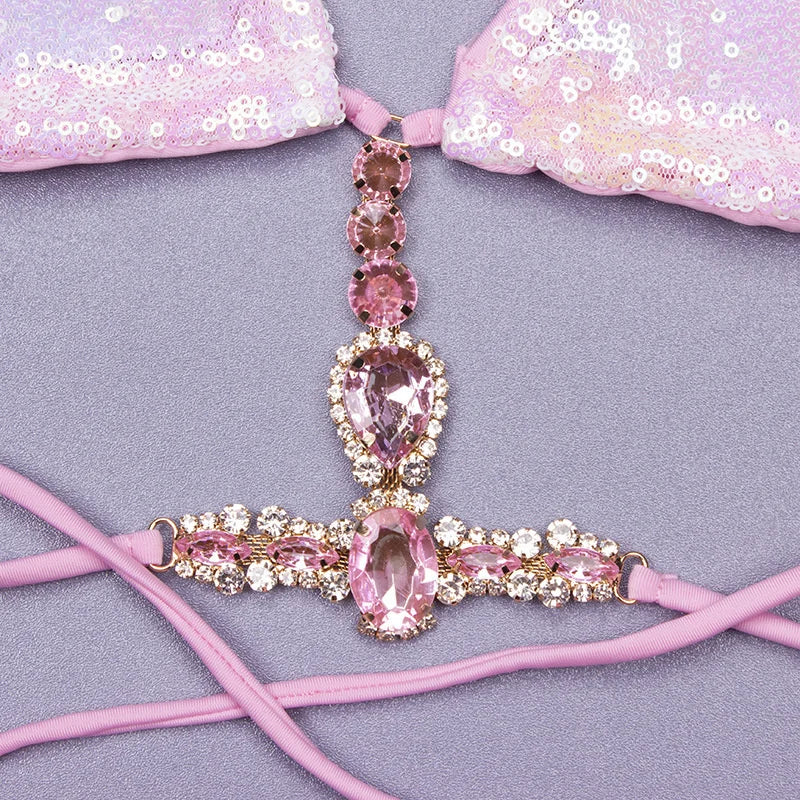 Sequined Rhinestone