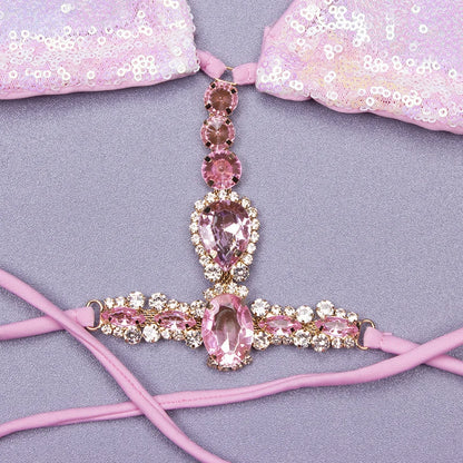 Sequined Rhinestone