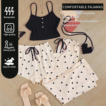 Pretty Three Piece Heart Set