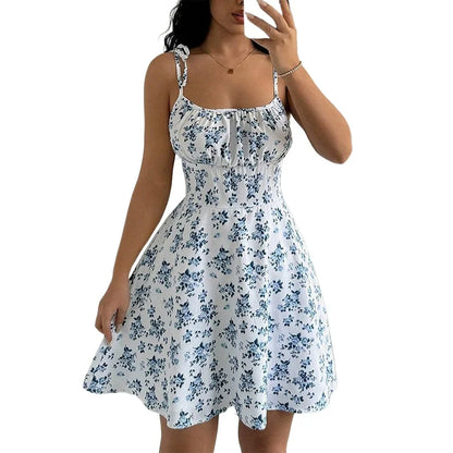 Floral Spaghetti Strap Sundress