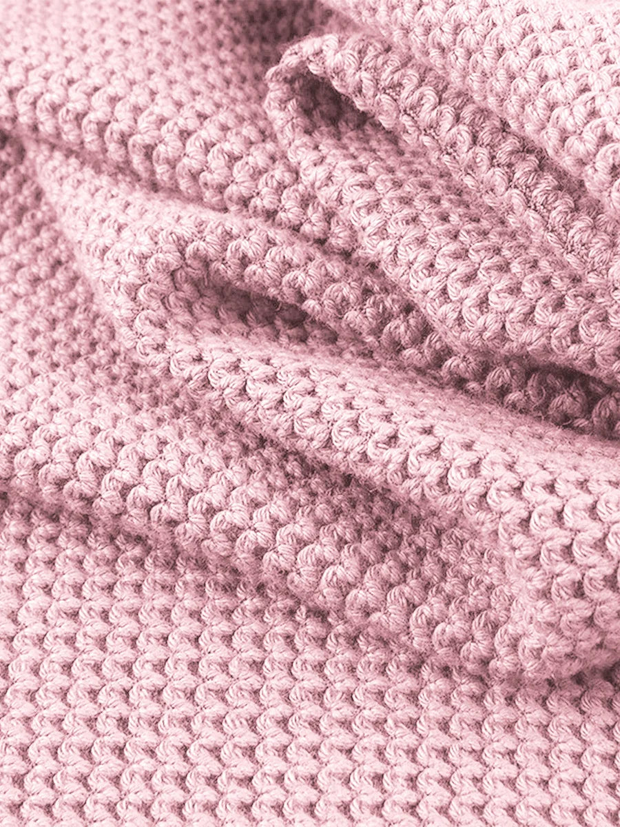 Casual Knitted V Neck Sweater
