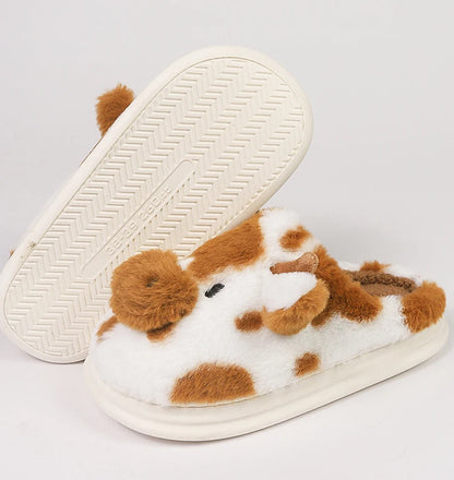 Cozy Cow Slippers