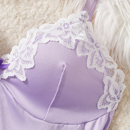 Transparent Lace Patchwork