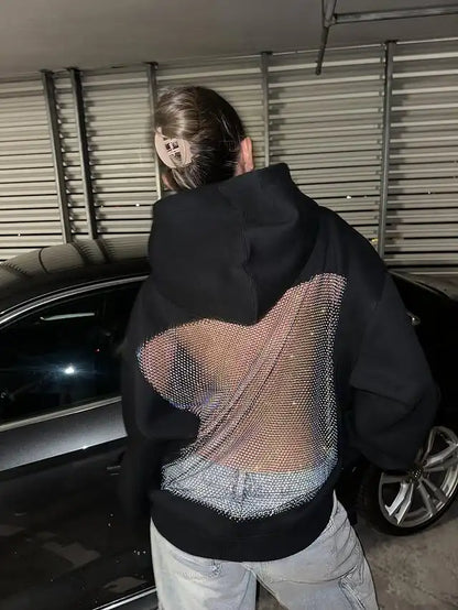 Hollow Mesh Hoodie