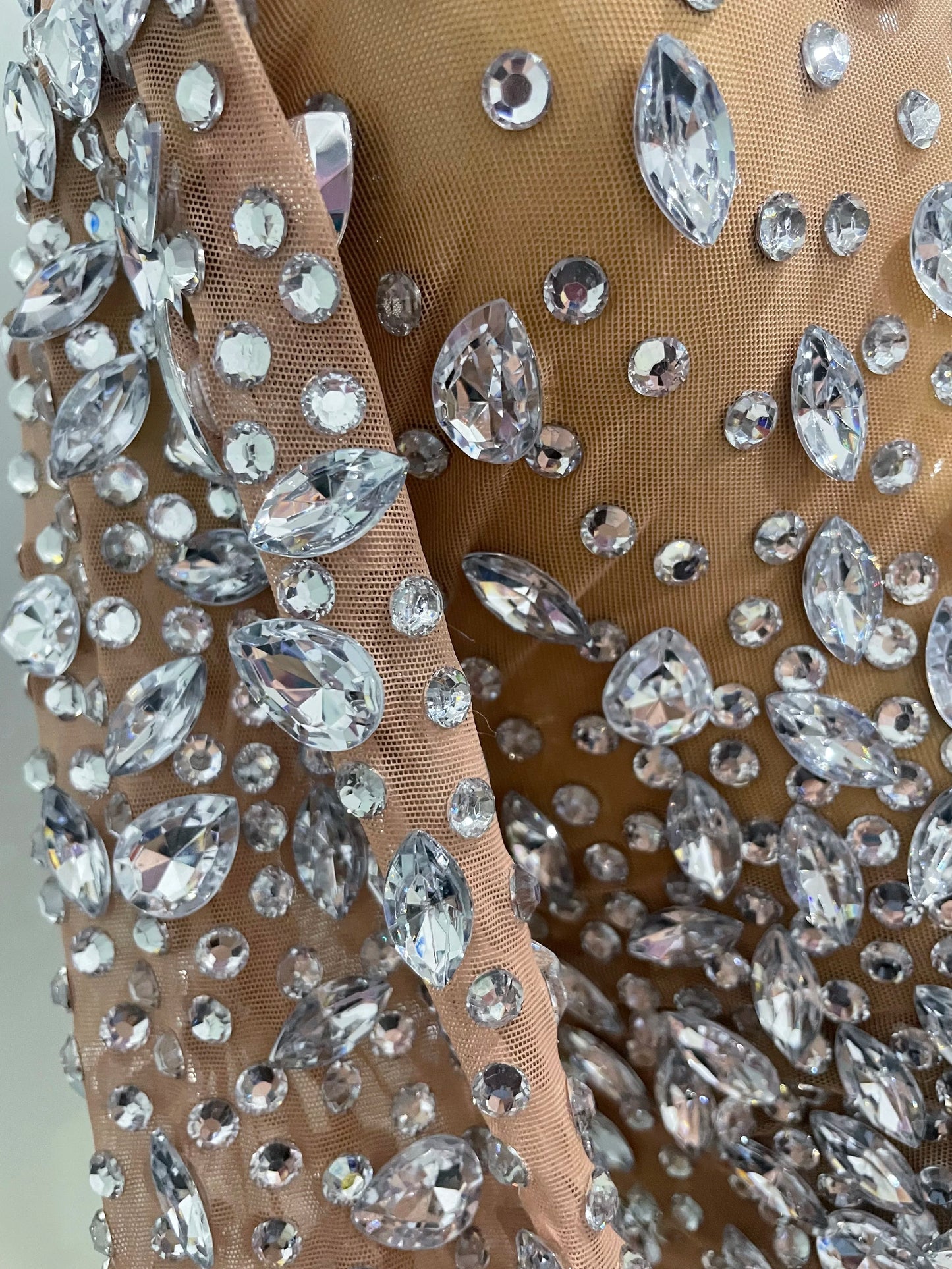 Sheer long sleeve Dress