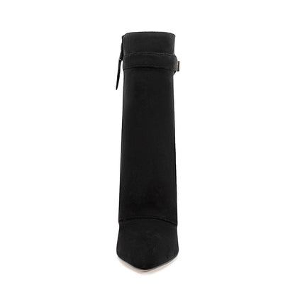 Metal Buckle Boot