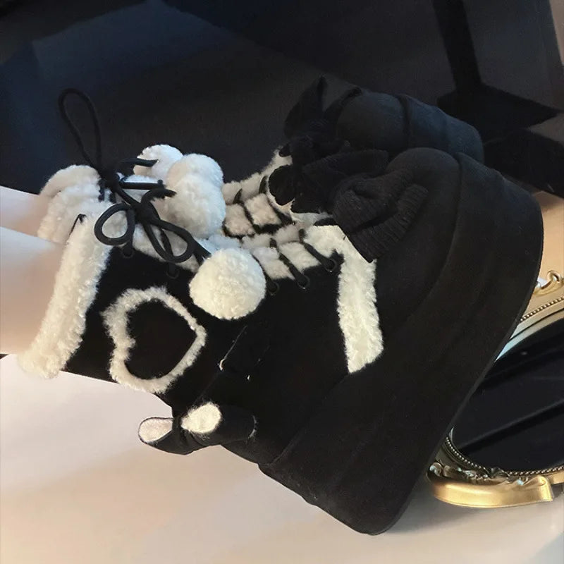 Sweet Lolita Mid-Calf Boots