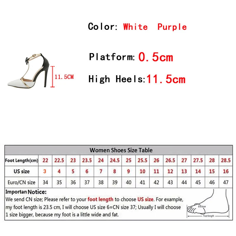 Ankle Strap Bow Pumps